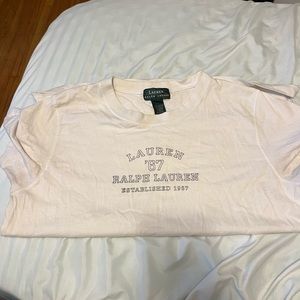 Ralph lauren white top